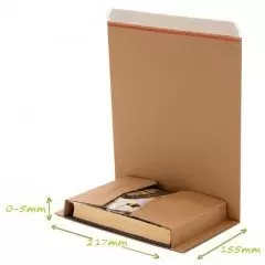 100 étuis postaux carton Format A5 217x155mm (H0-50mm) PS.302 T