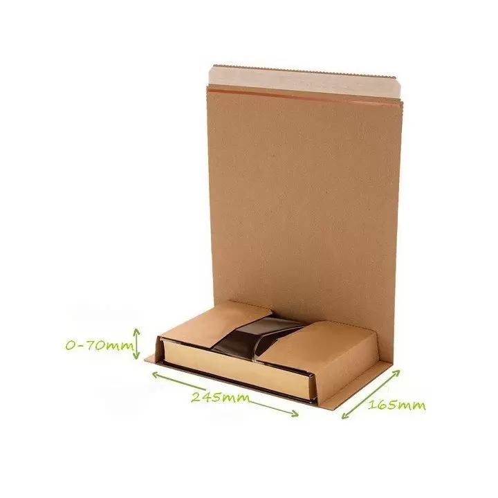 étuis postaux carton 260x175mm hauteur 70mm PS.303 T