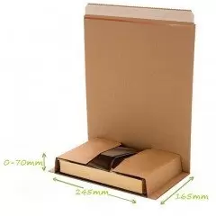 étuis postaux carton 260x175mm hauteur 70mm PS.303 T