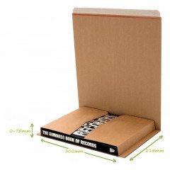 50x étui postal carton 302x215mm (H0-75mm) PS.305 T pour format A4