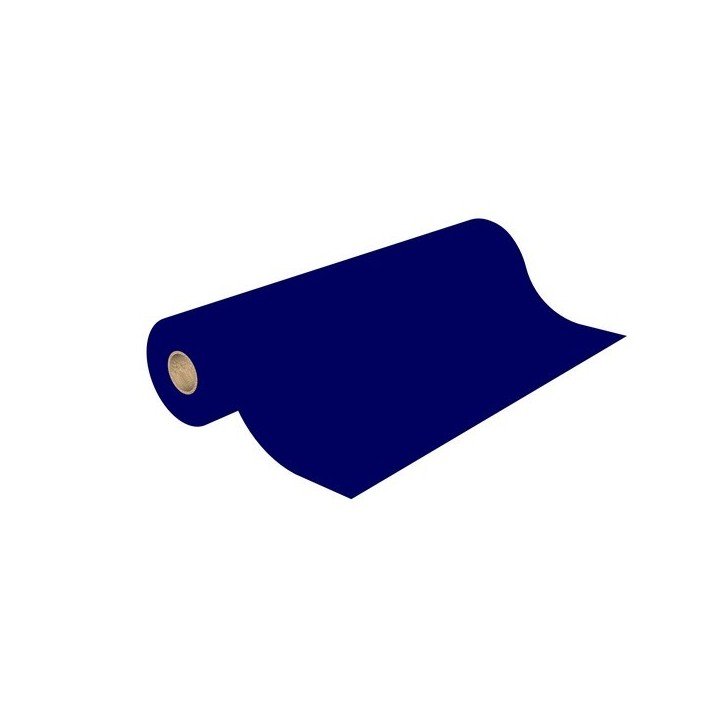 Papier cadeaux bleu en kraft vergé 