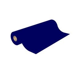 Papier cadeaux bleu en kraft vergé 