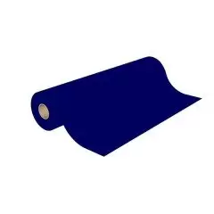Papier cadeaux bleu en kraft vergé 