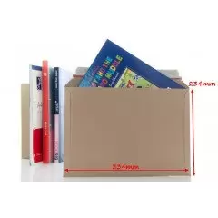 Pochette cartonnée enveloppe double DVD format A4