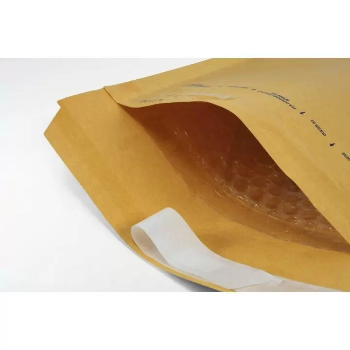 10x enveloppes à bulles BRUNES (dimensions au choix)