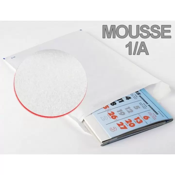 Lot de 200 enveloppes matelassées mousse (100x165) T1 / A 