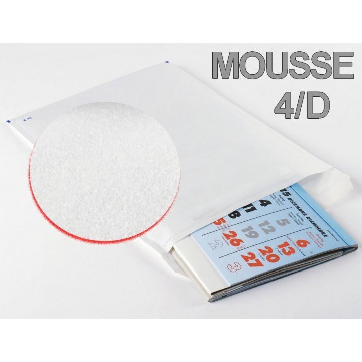 Lot de 100 enveloppes matelassées mousse (180x265) T4 / D format A5+