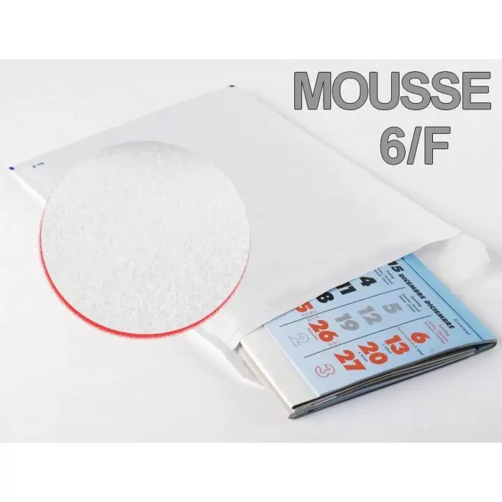 Lot de 100 enveloppes matelassées mousse (220x340) T6 / F