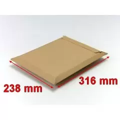 Lot de 100 enveloppes cartonnées B-BoX3 238 x 316mm