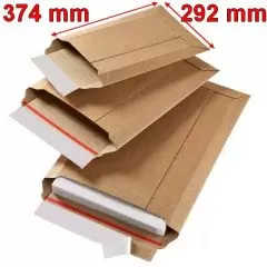 enveloppe cartonnée ondulée micro-cannelé WBX6 BOX