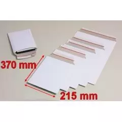 Enveloppes cartonnées blanches bbx2w box format A5+