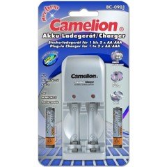 Camelion DESTOCKAGE chargeur  BC-901 + 2 accus 1000mAh