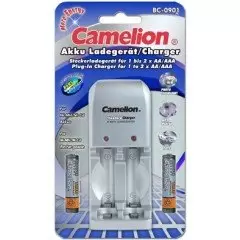 Camelion DESTOCKAGE chargeur BC-901 + 2 accus 1000mAh