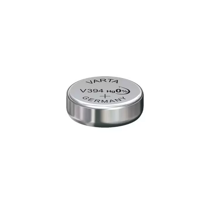 5 piles Varta V394 / V 394 (SR 45) Bouton Oxyde d'argent
