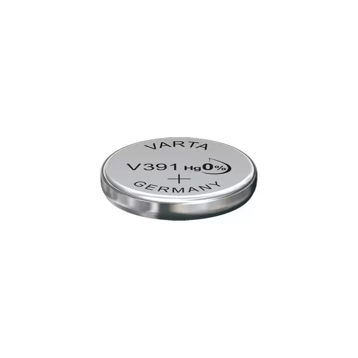 5 piles Varta V391 / V 391 (SR 55) Bouton Oxyde d'argent