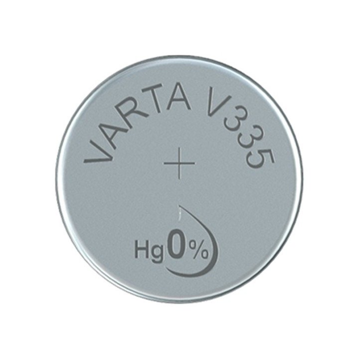 5 piles ronde Varta V335 SR512 SW Bouton Oxyde d'argent