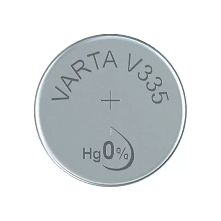 5 piles ronde Varta V335 SR512 SW Bouton Oxyde d'argent