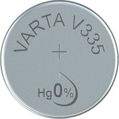 5 piles ronde Varta V335 SR512 SW Bouton Oxyde d'argent