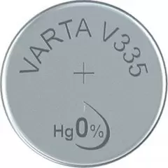 5 piles ronde Varta V335 SR512 SW Bouton Oxyde d'argent