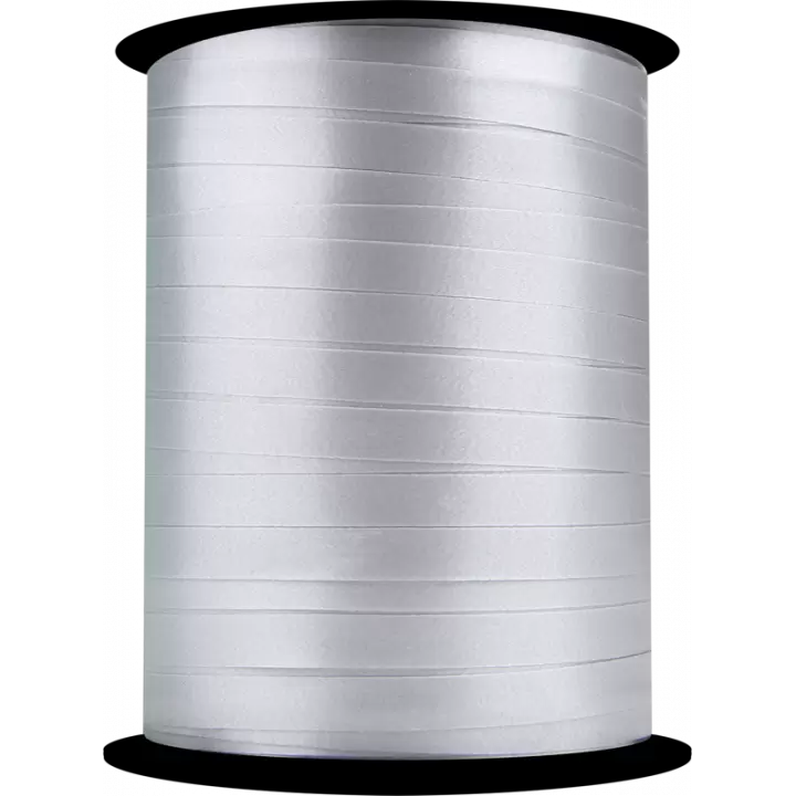 Bolduc satiné B02500M Argent