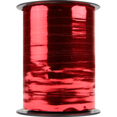 Bolduc ruban miroir ROUGE bobine 250m x 10mm  - 1