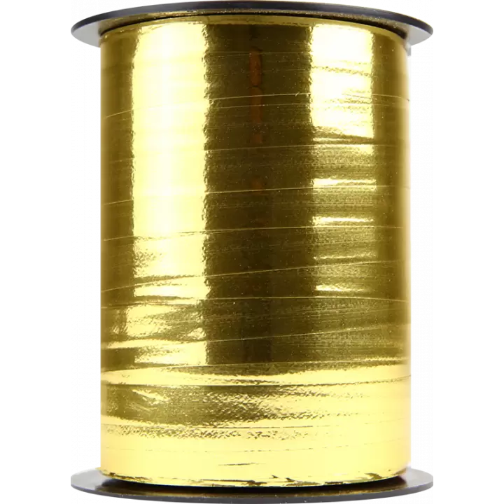 Bolduc ruban miroir ARGENT bobine 250m x 10mm - 1