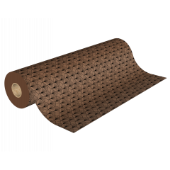 H3973 papier cadeau rouleau 50m 60g cuivré avec cercle