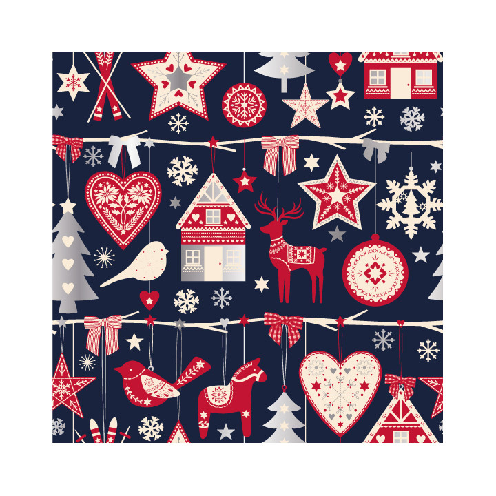 Papier cadeau Chamonix NOËL