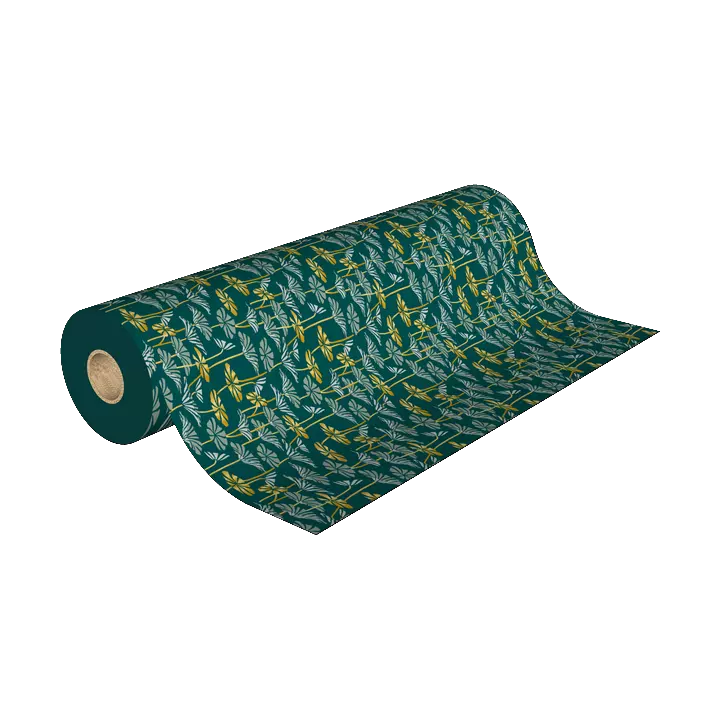 papier cadeau nature fleur nénuphar