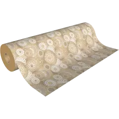 papier cadeau kraft mandala