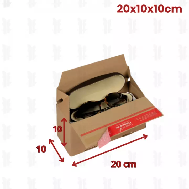 Colompac CP 154.201010 boite d'expédition lunettes