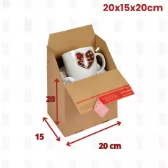 Eurobox small COLOMPAC carton d'expédition
