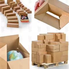 Carton à fond automatique pour thermos Colompac