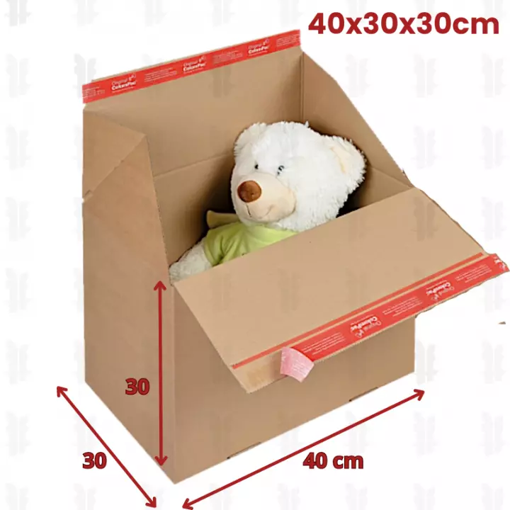 Boite carton d'emballage et d'expédition Colompac CP154.403030