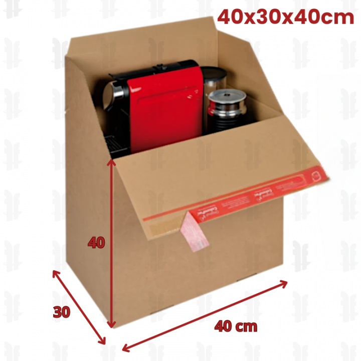 Boite postale en carton fermeture autocollante colompac cp 154.403040