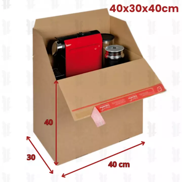 Boite postale en carton fermeture autocollante colompac cp 154.403040
