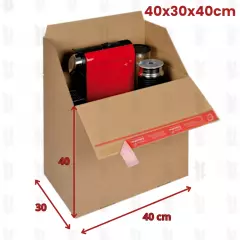 Boite postale en carton fermeture autocollante colompac cp 154.403040