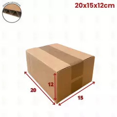20 cartons caisse américaine 20x15x12 (fefco 201)