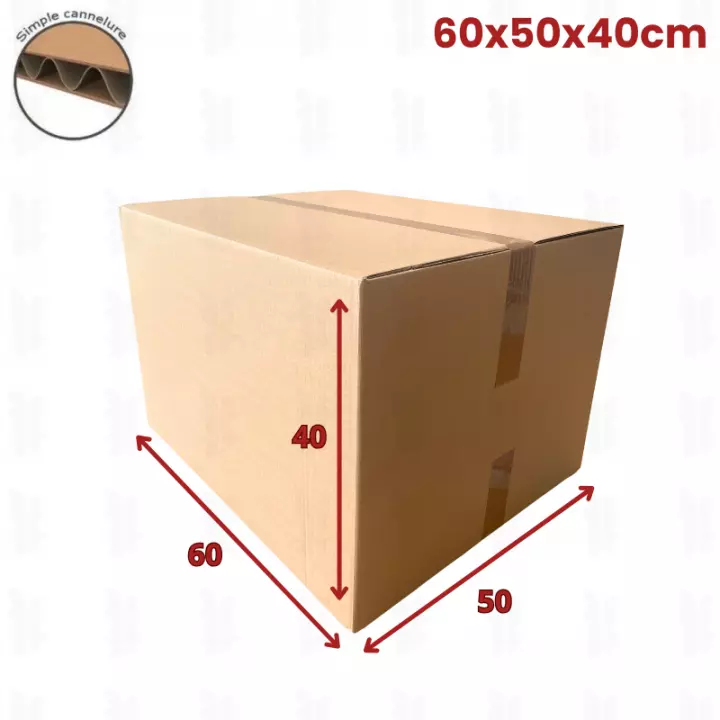 100 cartons caisses américaines 60x50x40 spécial GLS - 1