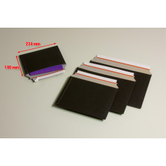 pochette carton enveloppe noire BBX1X