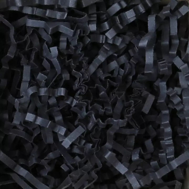 frisure papier de calage noir pour l'emballage
