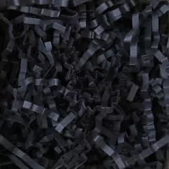 frisure papier de calage noir pour l'emballage