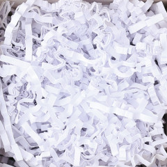 frisure de calage rembourrage blanc frisette