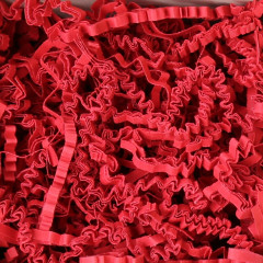 frisure fibre de calage rouge protection emballage