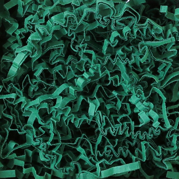 frisure papier kraft vert foncé sapin pour calage
