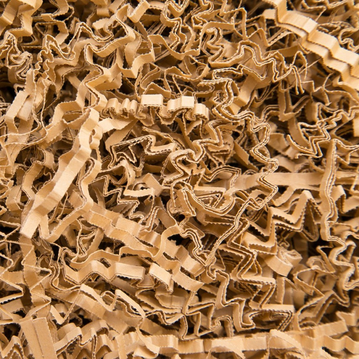 Papier de calage frisure naturel kraft marron
