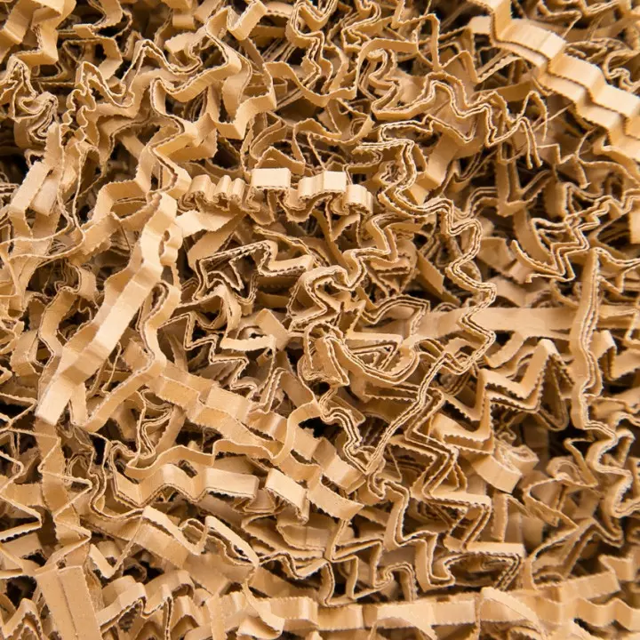 Papier de calage frisure naturel kraft marron