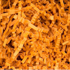 Frisure de calage frisette accordéon orange