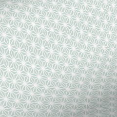 papier cadeau bleu gris géométrique