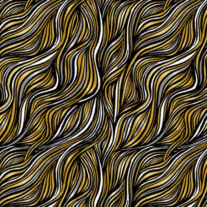 Papier cadeau emballage moderne avec vagues 70cm-x-50m-60g-7370h